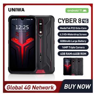 Điện thoại Hotwav Cyber 8 - 4GB RAM, 64GB, 6.3 inch