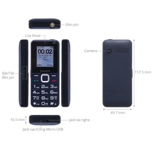 Điện thoại Masstel Izi 20 4G