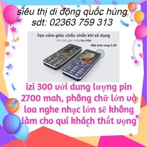 Điện thoại Masstel IZI 300