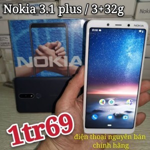 Điện thoại Nokia 3.1 Plus - 3GB RAM, 32GB, 6.0 inch