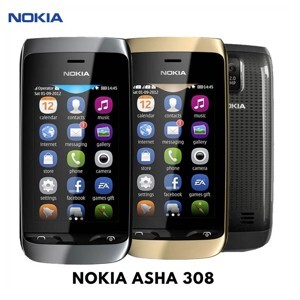 Điện thoại Nokia Asha 308 - 2 sim