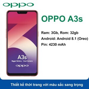 Điện thoại Oppo A3s 2GB/32GB 6.2inch