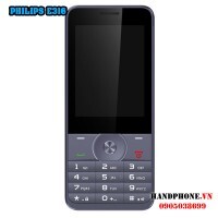 Điện thoại Philips E316 - 2 sim