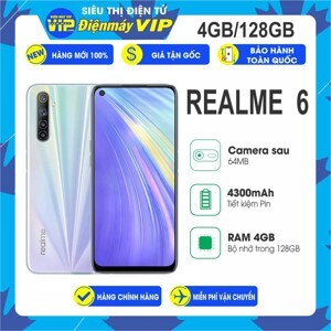 Điện thoại Realme 6 4GB/128GB 6.5 inch 2 sim