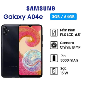 Điện thoại Samsung Galaxy A04e 3GB/64GB