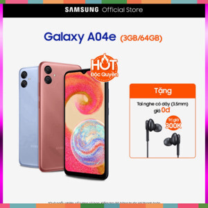 Điện thoại Samsung Galaxy A04e 3GB/64GB