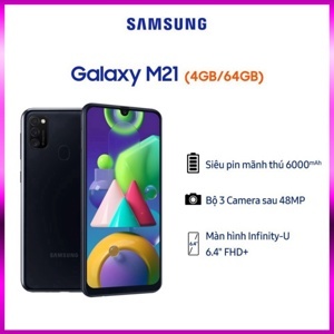 Điện thoại Samsung Galaxy M21 4GB/64GB 6.4 inch
