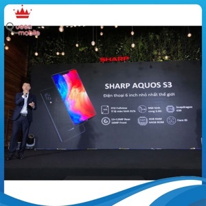 Điện thoại Sharp Aquos S3 - 4GB RAM, 64GB, 6 inch