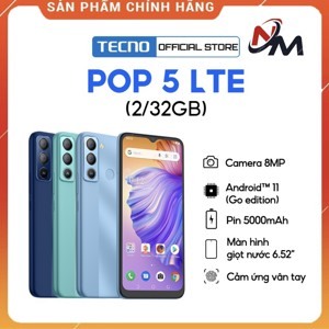 Điện thoại Tecno Pop 5 LTE - 2GB/32GB