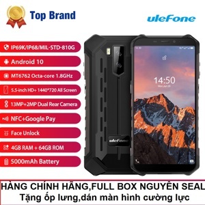 Điện thoại Ulefone Armor X5 Pro - 4GB RAM, 64GB, 5.5 inch