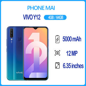 Điện thoại Vivo Y12 3GB/64GB 6.35 inch