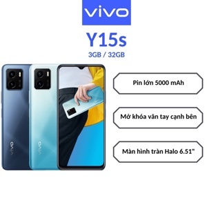 Điện thoại Vivo Y15s 3GB/32GB 6.51 inch