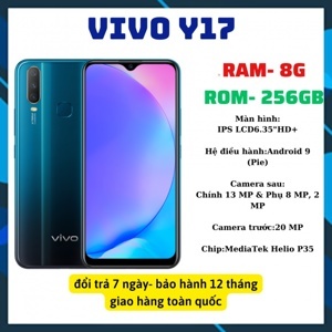 Điện thoại Vivo Y17 4GB/128GB 6.35 inch