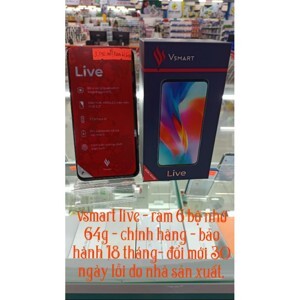 Điện thoại Vsmart Live - 64GB, 4GB RAM, 6.2 inch