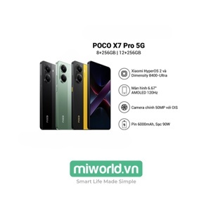 Điện thoại Xiaomi POCO X7 Pro 5G (8GB/256GB)