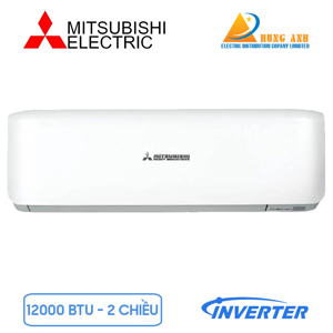 Điều hòa Mitsubishi Inverter 12000 BTU 2 chiều SRK35ZSS-W5/SRC35ZSS-W5 gas R-32