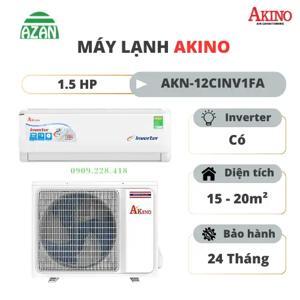 Điều hòa Akino 12000 BTU 1 chiều Inverter AKN-12CINV1FA gas R-410A