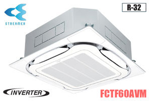 Điều hòa âm trần Daikin Inverter 21000 BTU 2 chiều FCTF60AVM/RZA60DV2V gas R-32