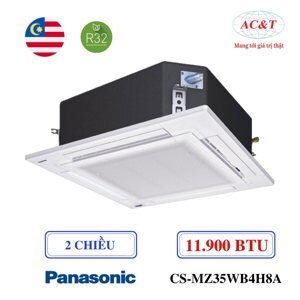 Điều hòa Panasonic Inverter 12000 BTU 2 chiều CS-MZ35WB4H8A gas R-410A