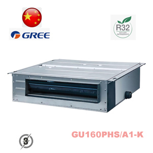 Điều hòa âm trần nối ống gió Gree 55000 BTU 2 chiều GU160PHS/A1-K/GU160W/A1-M gas R-32