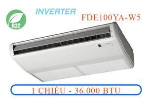 Điều hòa áp trần Mitsubishi Inverter 34000 BTU 1 chiều FDE100YA-W5 gas R-32