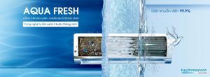 Điều hòa Aqua Inverter 12000 BTU 1 chiều AQA-KCRV13WNMA