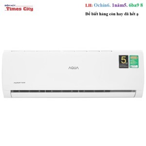 Điều hòa Aqua Inverter 9000 BTU 1 chiều AQA-KCRV10TH gas R-32