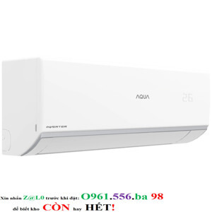 Điều hòa Aqua Inverter 13000 BTU 1 chiều AQA-RUV13RB gas R-32