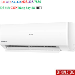 Điều hòa Aqua Inverter 9000 BTU 1 chiều AQA-RV9QC gas R-32