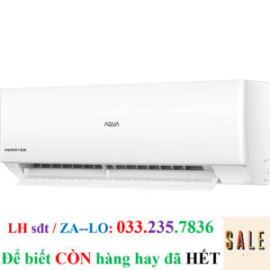 Điều hòa Aqua Inverter 9000 BTU 1 chiều AQA-RV9QC gas R-32