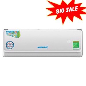 Điều hòa Asanzo 9000 BTU 1 chiều Inverter K09N66 gas R-410A