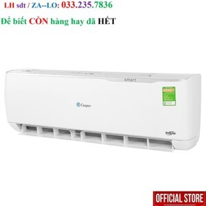 Điều hòa Casper Inverter 12000 BTU 1 chiều GSC-12IP25 gas R-32