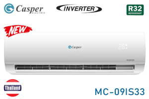 Điều hòa Casper Inverter 9000 BTU 1 chiều MC-09IS33 gas R-32