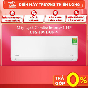 Điều hòa Comfee Inverter 10000 BTU 1 chiều CFS-10VDGF-V gas R-32