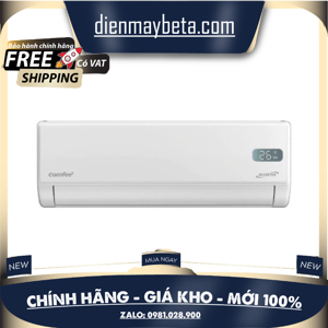 Điều hòa Comfee Inverter 18000 BTU 1 chiều CFS-18VDGF-V gas R-32
