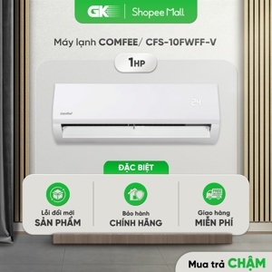 Điều hòa Comfee Inverter 9000 BTU 1 chiều CFS-10VWGF-V gas R-32