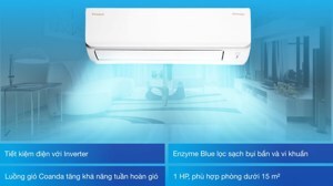 Điều hòa Daikin Inverter 9000 BTU 1 chiều FTKA25VMVMV gas R-32