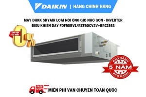 Điều hòa Daikin Inverter 21000 BTU 1 chiều FDF60BV1/RZF60CV2V gas R-32 - Điều khiển dây