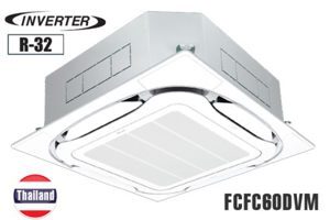 Điều hòa Daikin Inverter 21000 BTU 1 chiều FCFC60DVM/RZFC60DVM gas R-32 - Điều khiển không dây, phin lọc Merv8