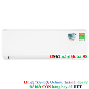 Điều hòa Daikin Inverter 9000 BTU 1 chiều ATKF25XVMV gas R-32