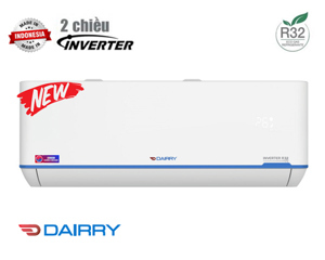 Điều hòa Dairry 2 chiều 12000BTU inverter I-DR12LKH