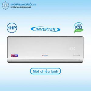 Điều hòa Dairry 9000 BTU 1 chiều thường Inverter i-DR09LKC gas R410