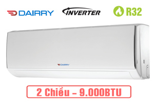 Điều hòa Dairry 9000 BTU 2 chiều Inverter i-DR09KH gas R32