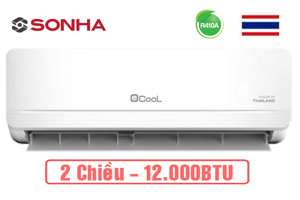 Điều hòa Ecool 12000 BTU 2 chiều ECL-2E12ST gas R-410A