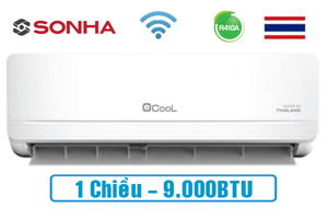 Điều hòa Ecool 9000 BTU 1 chiều Wifi ECL-1E09WF gas R-410A