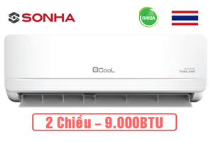 Điều hòa Ecool 9000 BTU 2 chiều ECL-2E09ST gas R-410A