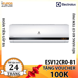 Điều hòa Electrolux Inverter 12000 BTU 1 chiều ESV12CRO-B1 gas R-32