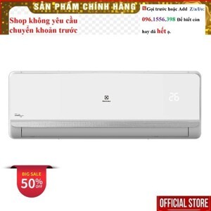 Điều hòa Electrolux Inverter 12000 BTU 1 chiều ESV12CRR-C3 gas R-410A