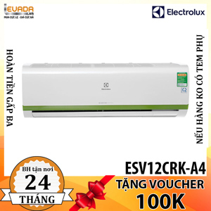 Điều hòa Electrolux 12000 BTU 1 chiều ESV12CRK-A4 gas R-410A