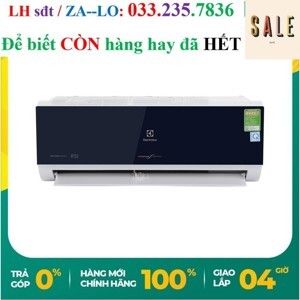 Điều hòa Electrolux Inverter 18000 BTU 1 chiều ESV18CRO-C1 gas R-32